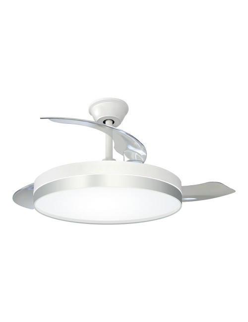 Ventilador de techo 3cct ø107 cm, plateado