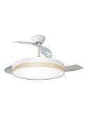 Ventilador de techo 3cct ø107 cm, madera