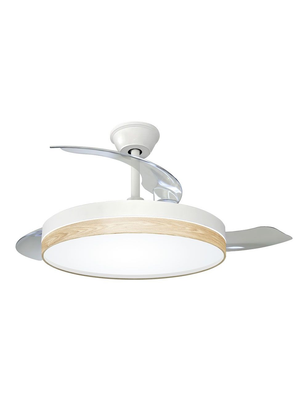 Ventilador de techo 3cct ø107 cm, madera