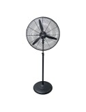 Ventilador industrial de pie 150 w, negro, ø60 cm