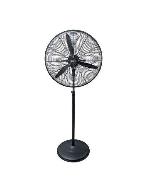 Ventilador industrial de pie 150 w, negro, ø60 cm