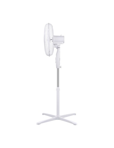 Ventilador de pie 38 w, blanco, ø40 cm, pack de 2 unidades
