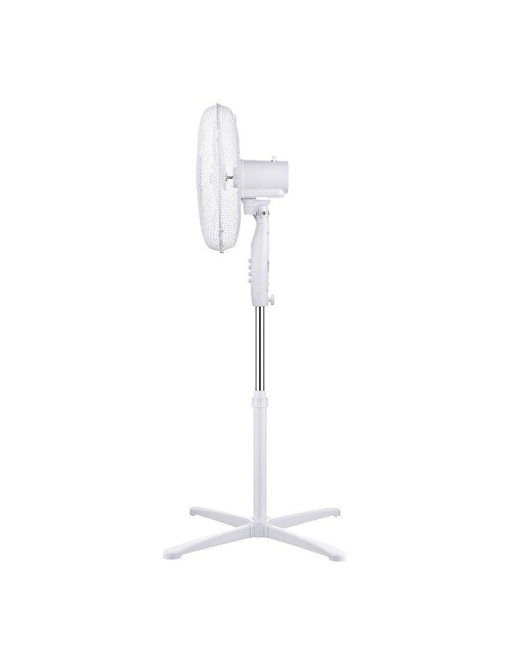 Ventilador de pie 38 w, blanco, ø40 cm, pack de 2 unidades