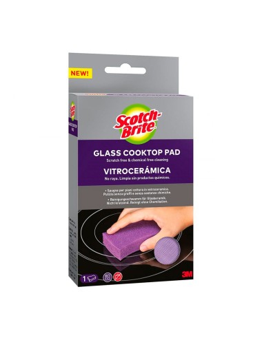 Estropajo para vitrocerámica