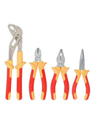 Alicates aislados, juego 4 piezas