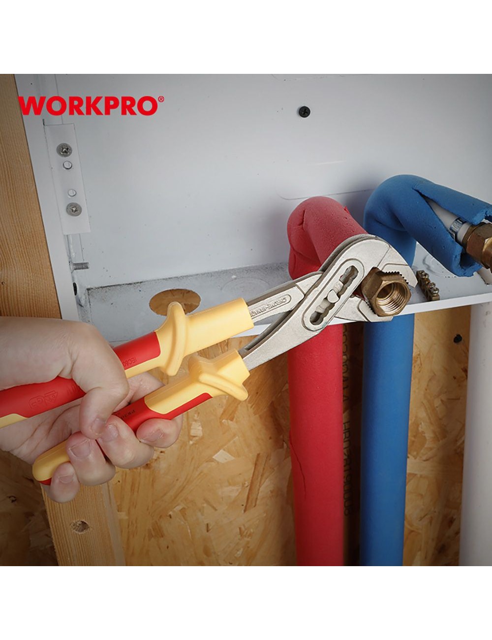 Alicates aislados, juego 4 piezas