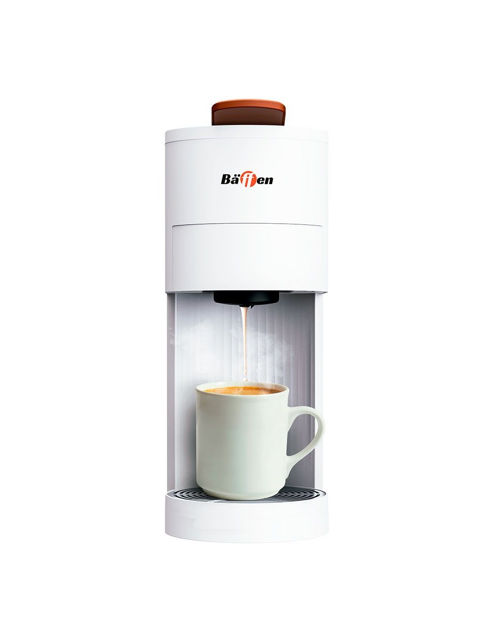 Cafetera multicap 4 en 1, 1400 w, blanca