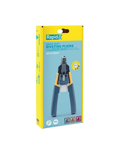 Remachadora manual rp100 multi, profesional