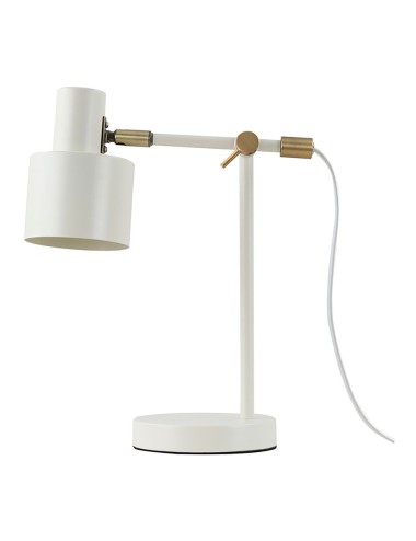 Lámpara de mesa serantes, 1xe27, color blanco roto, 300 x 140 x 351 mm