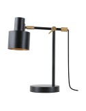 Lámpara de mesa serantes, 1xe27, color negro, 300 x 140 x 351 mm