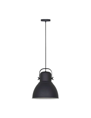 Lámpara de techo, colgante, e27, negra, ø320 x 1870 mm