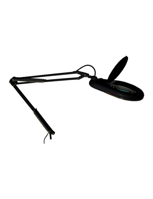 Flexo led lupa 3x, 9 w 685 lm 6500 k, negro, 350 x 950 mm