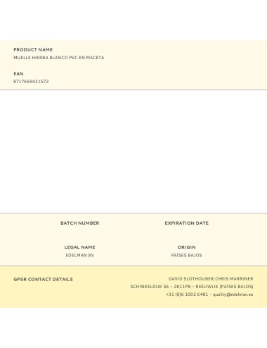 Lámpara de pie serantes 1xe27, color blanco roto, 364 x 210 x 1387 mm