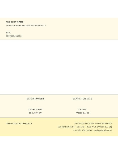 Lámpara de pie serantes 1xe27, color blanco roto, 364 x 210 x 1387 mm