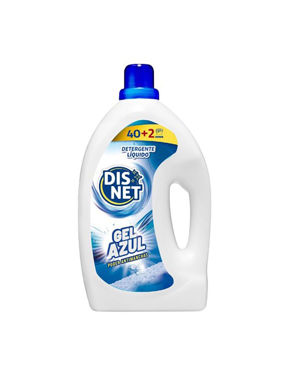 Detergente líquido gel azul, 2,73 l, 40+2 dosis