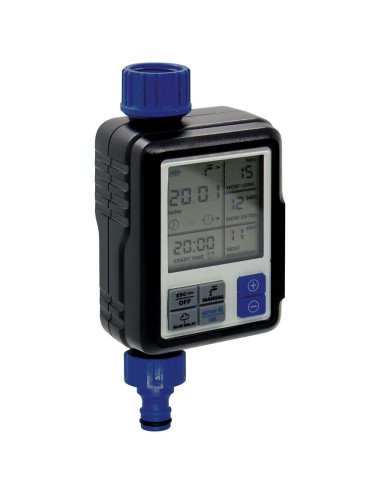 Programador de riego electrónico full-vision v2 con pantalla digital