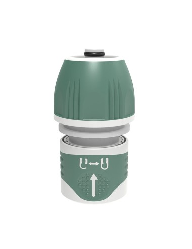 Conector rápido de manguera stop universal, ½ pulg - 5/8 pulg, blister