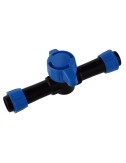 Válvula click de cinta a cinta ø16 mm, blíster 3 uds