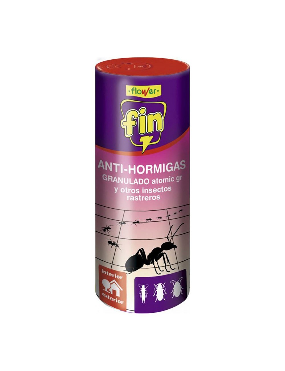 Granulado antihormigas, fin, uso interior y exterior, 400 g