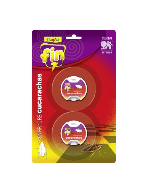 Trampa con cebo e insecticida para cucarachas, fin, blíster 2 uds x 4 g