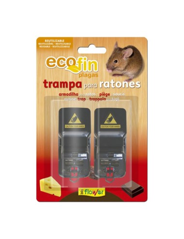 Trampa para ratones, fin, 2 uds