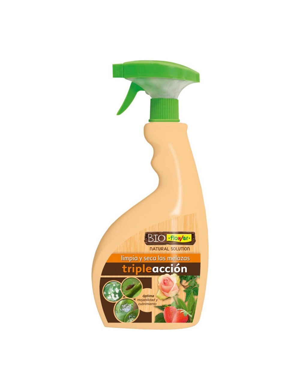 Triple acción eco: limpia y seca maleza, pistola pulverizadora, 750 ml