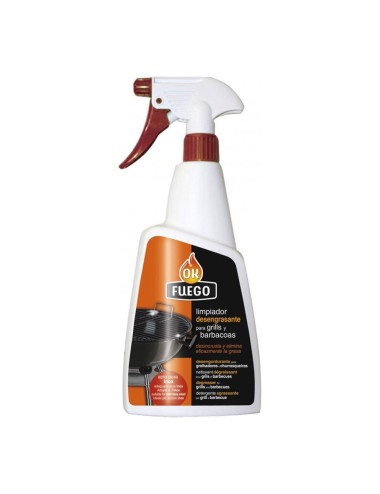 Pulverizador desengrasante para barbacoas, okfuego, 750 ml