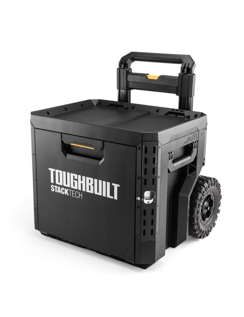 Maletín con ruedas de 1 cajón con cierre, stacktech, 53 x 40,5 x 67 cm