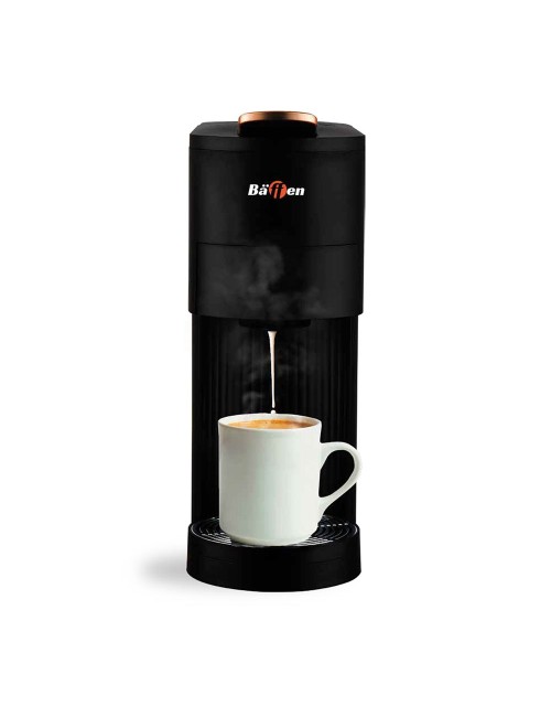 Cafetera multicap 4 en 1, 1400 w, negra
