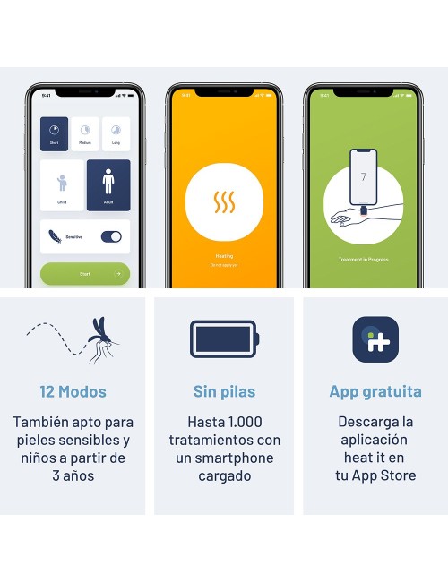 Dispositivo para picaduras de insectos lightning