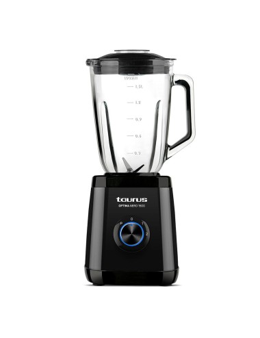 Batidora de vaso optima nero 1500 w 1,5 l