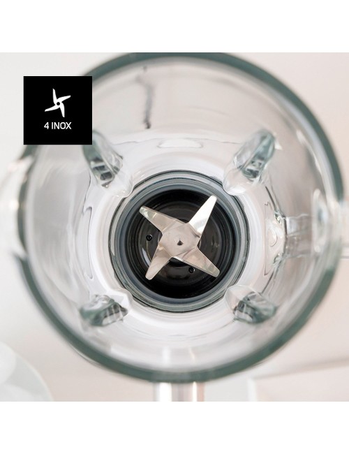 Batidora de vaso optima nero 1500 w 1,5 l