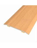 Junta de acero para mismo nivel, 40 x 3,5 mm, adhesiva, flooring, roble oscuro, 166 cm