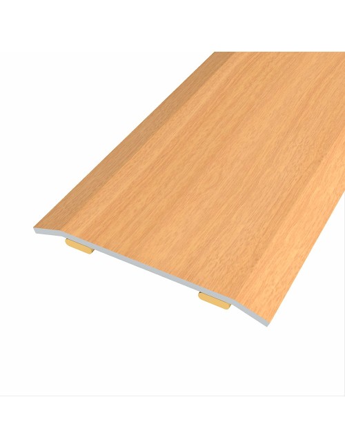 Junta de acero para mismo nivel, 40 x 3,5 mm, adhesiva, flooring, roble oscuro, 166 cm