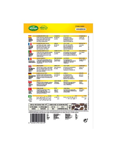 Sobre con semillas de sandía crimson sweet