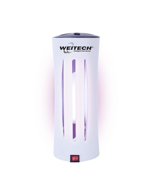 Atrapa insectos voladores con luz uv y trampa adhesiva, 9 w, ø12 x 29,7 cm