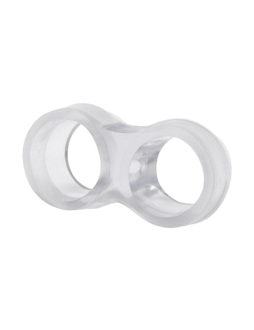 Tope puerta manilla amortiguador tp13, transparente, 47 x 25 x 14 mm