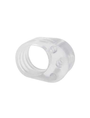 Tope puerta manilla amortiguador tp16, transparente, 30 x 22 x 13 mm