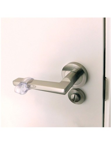 Tope puerta manilla amortiguador tp16, transparente, 30 x 22 x 13 mm