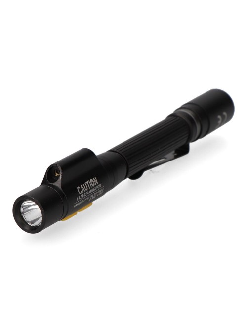 Linterna led/puntero laserstrike, tipo pluma, recargable, 250 lm