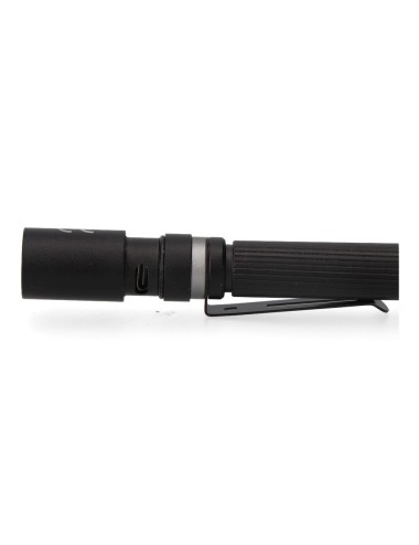 Linterna led/puntero laserstrike, tipo pluma, recargable, 250 lm