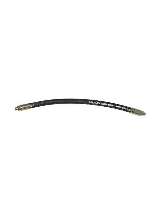 Racor flexible para engrase con trenza de acero 300 mm