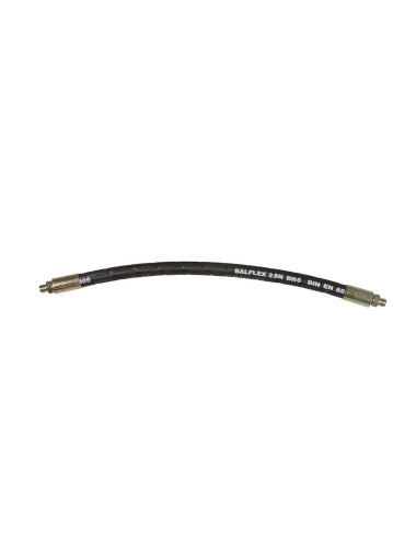 Racor flexible para engrase con trenza de acero 500 mm