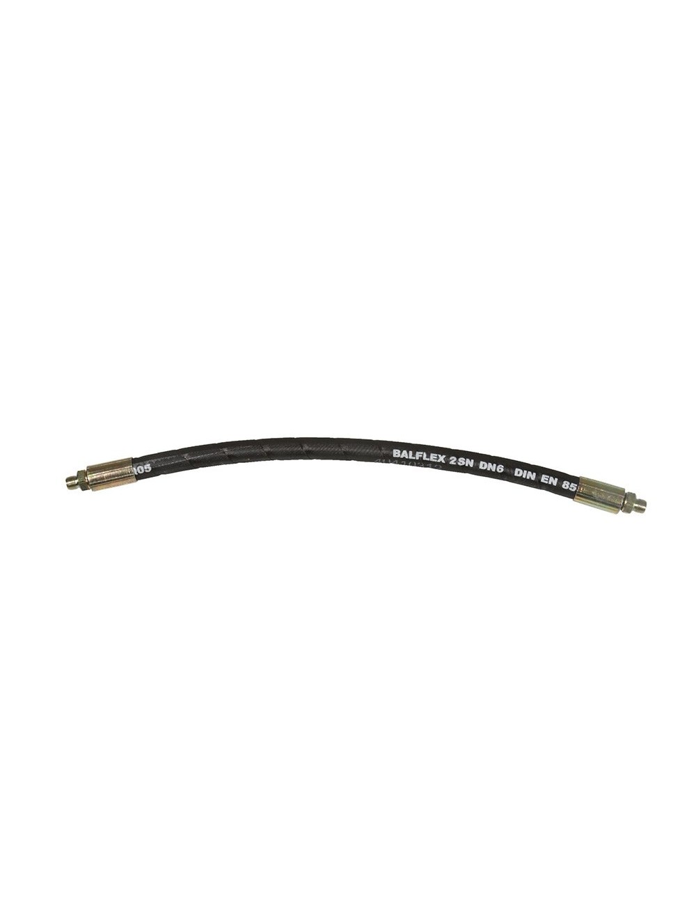 Racor flexible para engrase con trenza de acero 500 mm