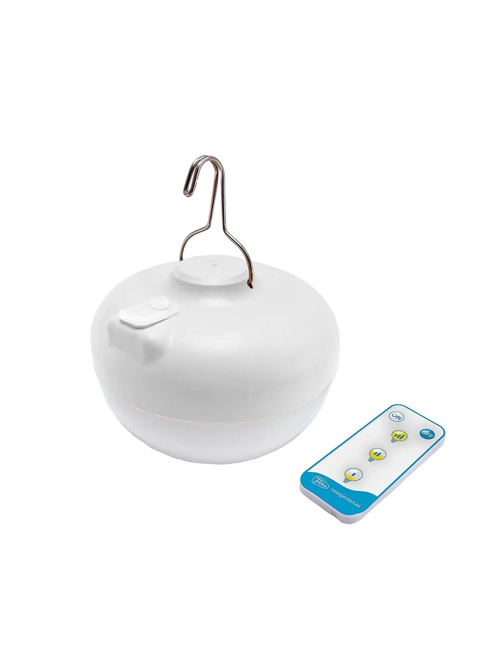 Bombilla portátil recargable cherry, color blanco, luz cálida, uso exterior, ø11 x 9 cm