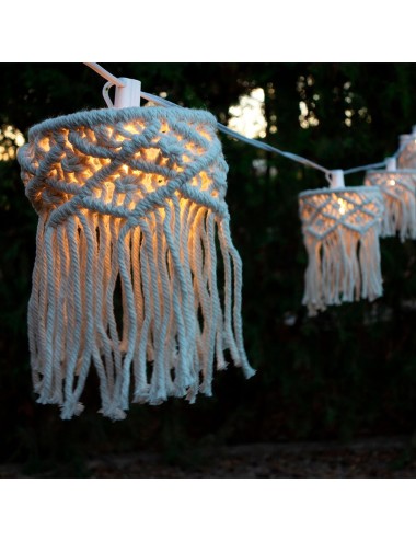 Guirnalda solar mykonos 2700 k, 280 lm, luz cálida, ip44, 5 m