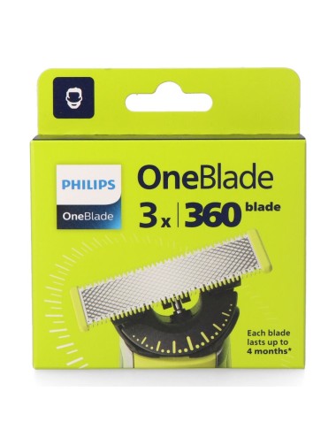 Cuchillas flexibles de repuesto para afeitadora on blade, 3 uds