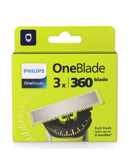 Cuchillas flexibles de repuesto para afeitadora on blade, 3 uds