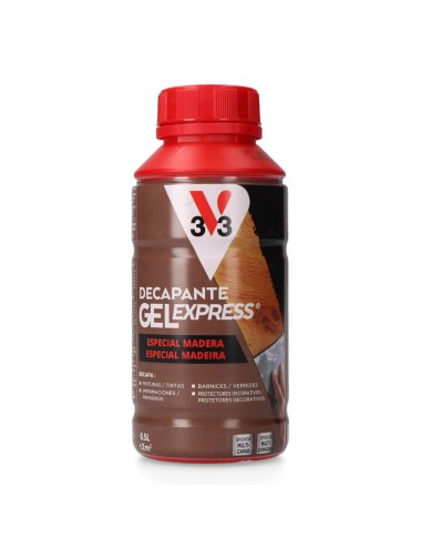 Decapante gel express para madera, 500 ml