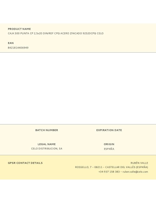 Taco sx ø8 x 40 mm, bote 400 uds ***campaña centro premio para cliente final***